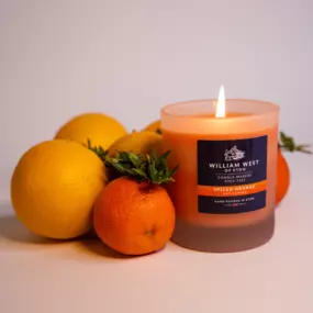 William West Spiced Orange (300g) - soy hand poured candle