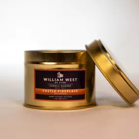 William West Castle Fireplace (100g) - soya handmade candle from Eton