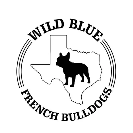 Logo da Wild Blue French Bulldogs