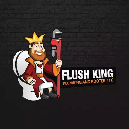 Logótipo de Flush King Plumbing