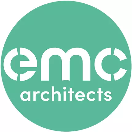 Logotyp från emc architects Ltd