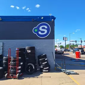 store side view