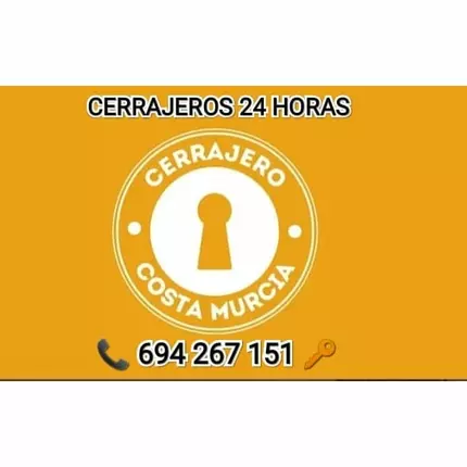 Logotipo de Cerrajeros 24 h  Costa Murcia