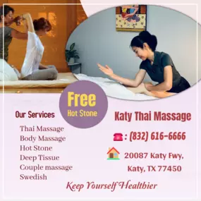 Massage techniques are commonly applied with hands, fingers, 
elbows, knees, forearms, feet, or a device. 
The purpose of massage is generally for the treatment of 
body stress or pain.