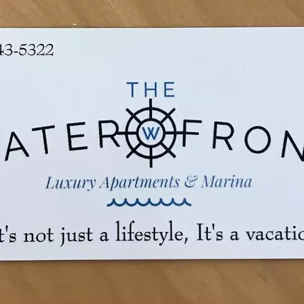 Logotipo de Waterfront Apartments Galveston