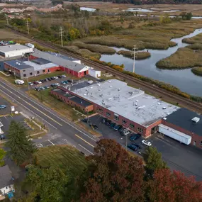 birdseye view of Giering Metal Finishing