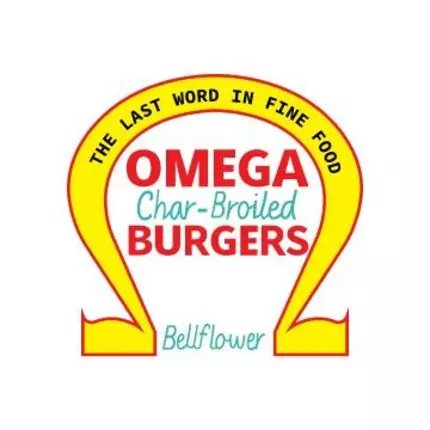 Logo da Omega Burgers