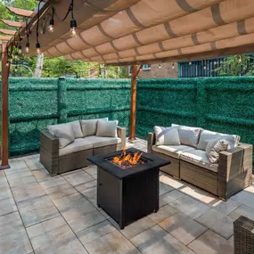 Patio with fire pit