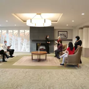 Shaker Place Rehabilitation and Nursing Center lounge area