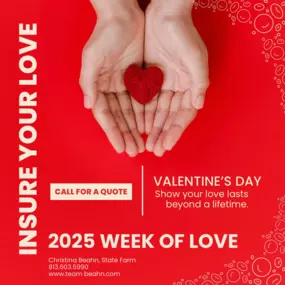 This Valentine’s Day, let’s celebrate love in all its forms! As you shower your loved ones with affection, consider taking an important step to protect them. Life insurance is a meaningful way to ensure their financial security, even when life takes unexpected turns. This “Week of Love,” show you care not just with flowers and chocolates, but with peace of mind. Because the greatest gift you can give is the assurance that their future is secure.