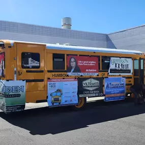 It's Stuff the Bus day at the Eureka Walmart