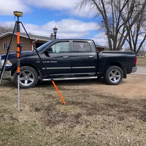 Whitetail Land Surveying Truck