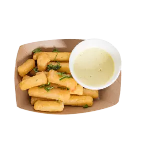 Yuca Fries and Cilantro Lime aioli