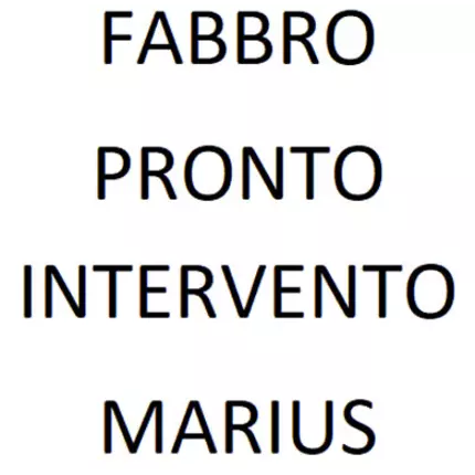 Logo van Fabbro pronto intervento Marius