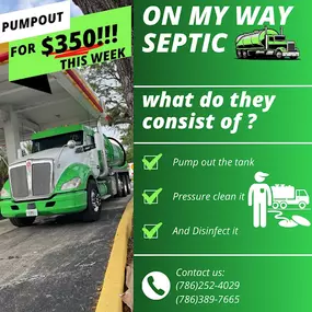 Bild von On My Way Septic Inc Grease Trap