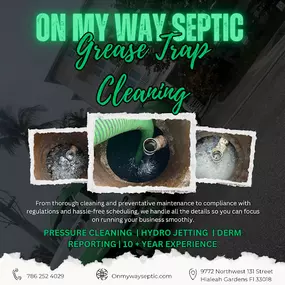 Bild von On My Way Septic Inc Grease Trap