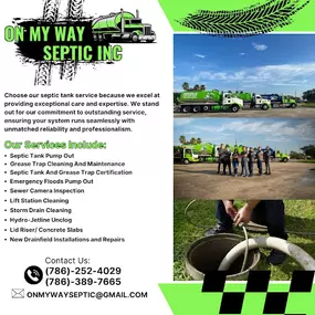 Bild von On My Way Septic Inc Grease Trap