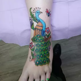 Custom color tattoos near Columbus, Ohio