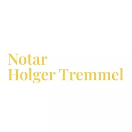 Logo von Notar Holger Tremmel