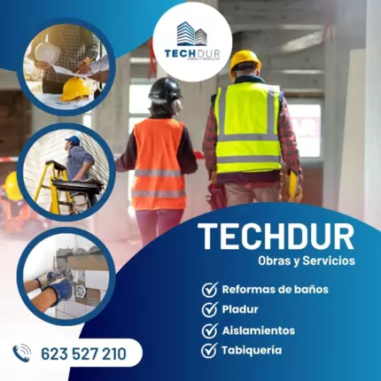 Logotipo de Techdur Constructora