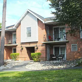 Hawthorne Gardens apartment building in Guilderland, NY