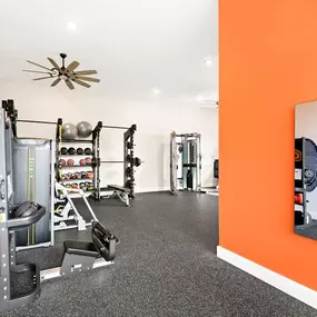 Fully equipped fitness center