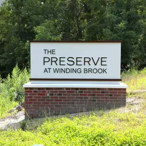 The Preserve at Winding Brook Sign