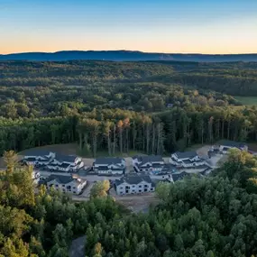 The Preserve at Winding Brook Building Aerial Shot