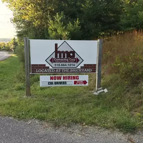 HMA Exterior Sign