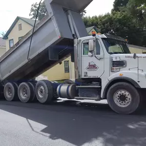 HMA Paving Truck & Crew