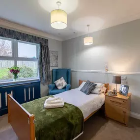 Single bedrooms with ensuite, many with beautiful views of the coast