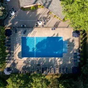 Pool at partridge hill apartments