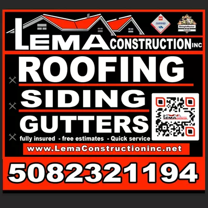 Logo de lema construction inc