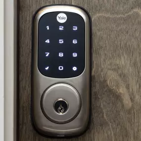 Smart door locks - residents can move throughout the community and into their home using only their smartphone.