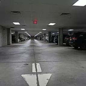 Stonegate apartment garage