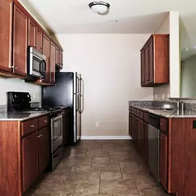 Stonegate apartment kitchen