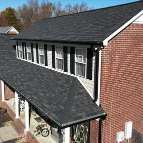 Duration Onyx Black with 6 inch black gutters