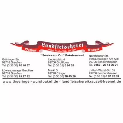 Logo from Landfleischerei Baldur Krause GmbH