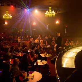 Immerse yourself in the excitement at Mavericks, where every seat offers a front-row experience to top-tier entertainment.