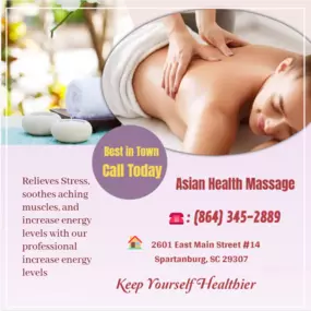 Massage is becoming more popular as people now understand the 
benefits of a regular massage session to their health and well-being.