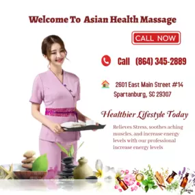 Asian Body Massage helps to relax the entire body, increases circulation of the blood and 
treats emotion, mind and spirit.