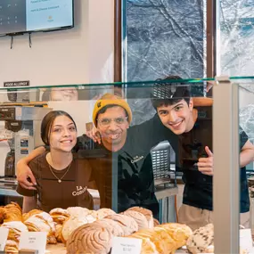 Our Team
Meet our amazing team—dedicated, happy, and passionate about creating a welcoming, family-friendly environment. At La Concha Bakery, our people make every visit special.