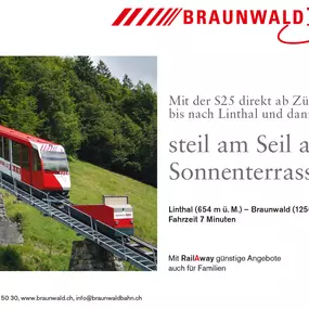 Bild von Braunwald-Standseilbahn AG