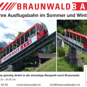 Bild von Braunwald-Standseilbahn AG