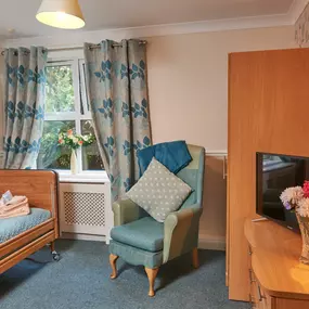 Riverside Court bedrooms are cosy and welcoming