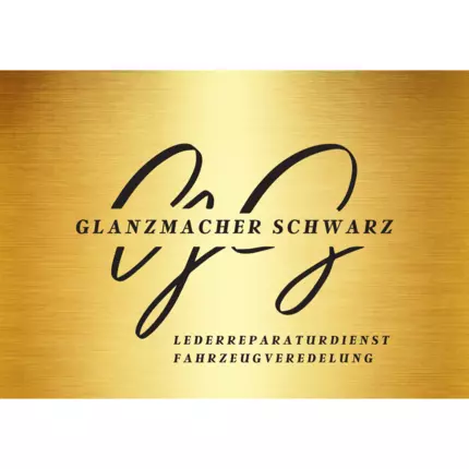 Logo da Lederreparatur Oldtimerpflege Fahrzeugaufbereitung Glanzmacher Schwarz