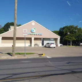 Exterior of First Eye Care Weatherford's building on 702 S. Main St.