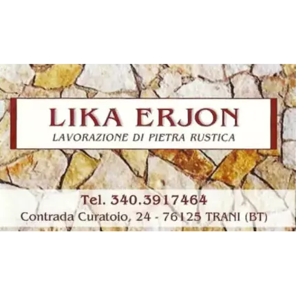 Logo de Lika Erjon - Lavorazione Pietra Rustica