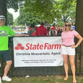 Last year at the Brookside Country Club, sponsoring the ABE Suburban Swim League Silver Championship!