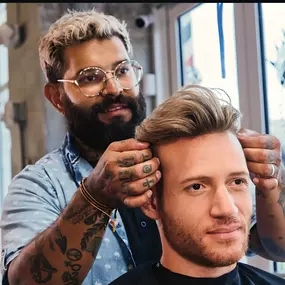 Hair Salon For Men's Haircuts, Barber Cuts, Fades, & Men's Highlights in Denville, NJ